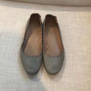 Chloe Scalloped Flats